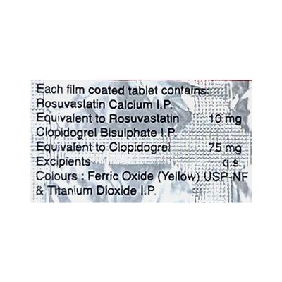 ROZUCOR CV 10 Tablet 10's - High Cholesterol-Dys
