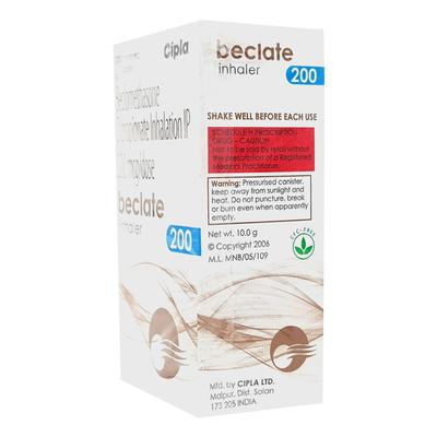 Beclate 200 Inhaler 200Md - Asthma/COPD-Ast