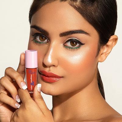 Blue Heaven Color & Condition Tinted Conditioning Lip Oil, Jujube Berry 4.2 ml - Liquid Lipsticks