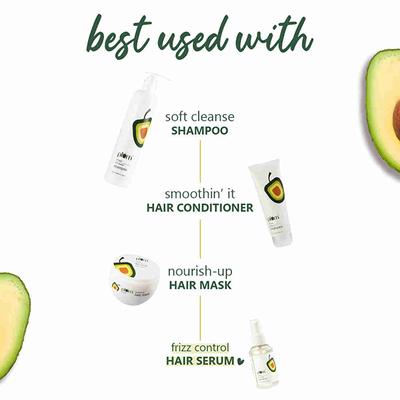 Plum Avocado Frizz-Control Hair Serum 100 ml - Hair Serums