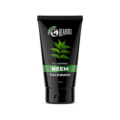 Beardo Face Wash Oil Control- Neem 100 ml - Lotions & Creams