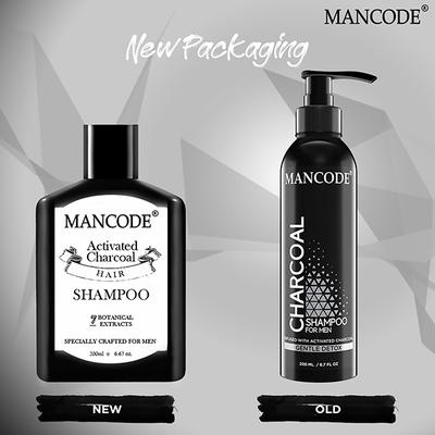 Mancode Charcoal Shampoo 200 ml - Shampoos