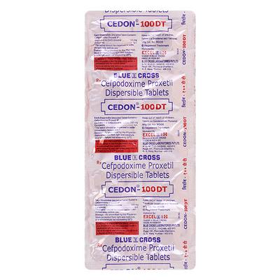 Cedon DT 100mg Tablet 10'S - Bacterial Infections-Cep