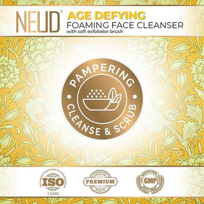 NEUD Age Defying Foaming Face Cleanser With Apple Cider Vinegar and Bakuchiol 150 ml - Skin-Treatment