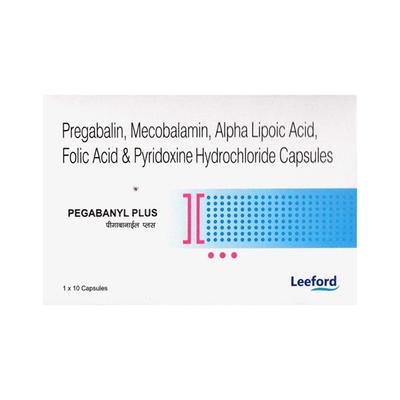 PEGABANYL PLUS Capsule 10's - Neuropathic Pain-Dru