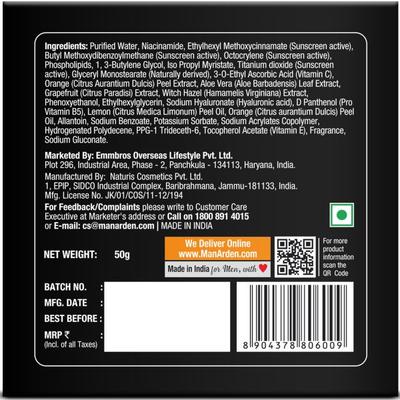 Man Arden Daily Multi Action Skin Awakening Day Cream 50 gm - Day Cream