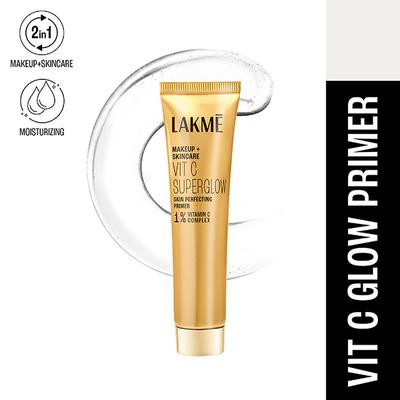 Lakeme Makeup + Skincare VitC Superglow Skin Perfecting Primer 30 gm - Primer