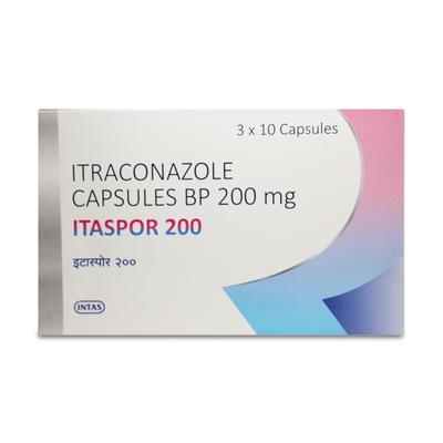 ITASPOR 200 Capsule 10's - Fungal Infections-Anf