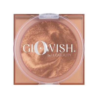 Huda Beauty Glowish Soft Radiance Bronzing Powder 03 Tan Light 8 gm - Bronzers
