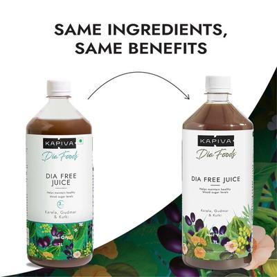 Kapiva Dia Free Juice 1 ltr - Ayurvedic Juices