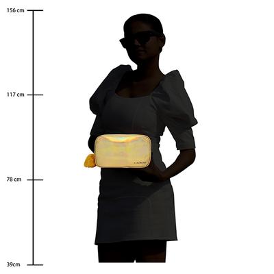 Colorbar Pom Pom Travel Kit - Glam Gold 1's - Makeup Bags & Cases