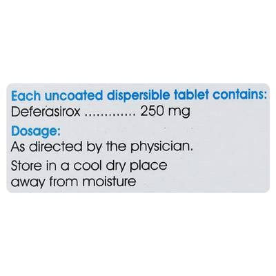 Desirox 250mg Tablet 30'S - Poisoning/Overdose-Ant