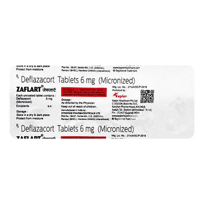 Zaflart 6mg Tablet 10'S - Hormonal Therapy-Imm