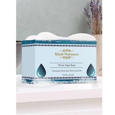 Nutriment, Khadi Nutriment Ocean Aqua Soap 125 gm - Soaps