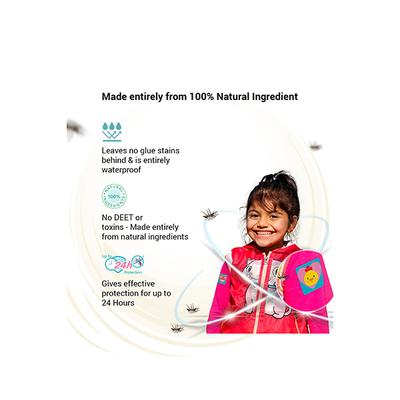 BabyChakra 100% Natural Mosquito Repellent Patches-24's - Mosquito Repellent