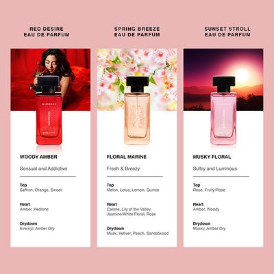 Giordano Red Desire Eau De Parfum 100 ml - Women Perfumes (Edt/Edp)