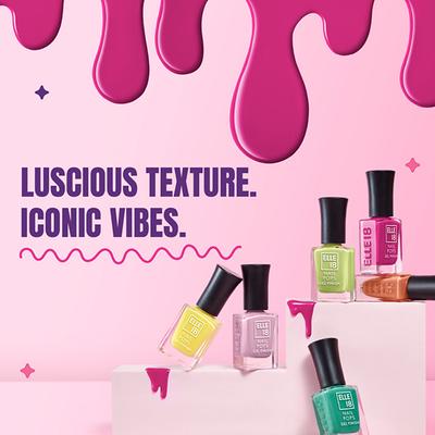 Elle 18 Nail Pop Gel Finish -G9 10 ml - Nail Polish