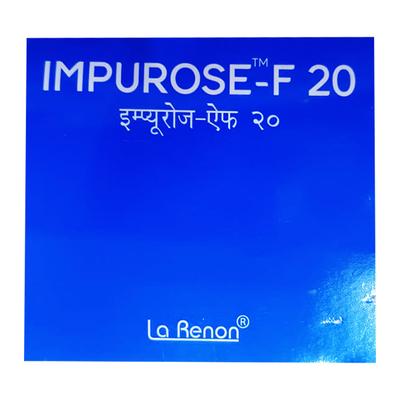 IMPUROSE F 20 Tablet 10's - High Cholesterol-Dys