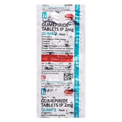 GLIMP 2 Tablet 10's - Diabetes-Ant