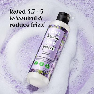 Love Beauty And Planet Argan Oil and Lavender Sulfate Free Smooth and Serene Shampoo 400 ml - Shampoos
