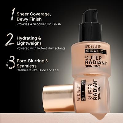 Swiss Beauty Select Super Radiant Skin Tint Creamy Glow 30 gm - Foundation