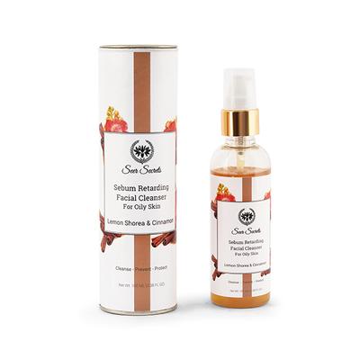 Seer Secrets Lemon Shorea Cinnamon Sebum Retarding Facial Cleanser 100 ml - Face Creams
