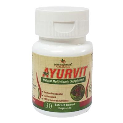 Deep Ayurveda Ayurvit Natural Multivitamin Capsule 30's - Speciality Medicines