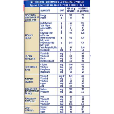 Protinex Powder - Creamy Vanilla Flavour 250 gm (Refill Pack) - Protein Drink