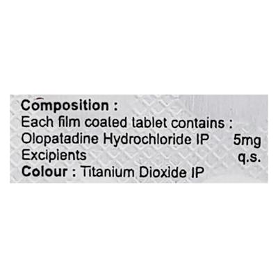 Patadin 5mg Tablet 10'S - Eye conditions-Oph
