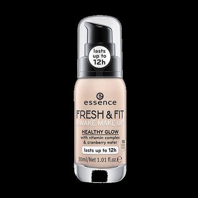 Essence Fresh & Fit Awake Make Up Healthy Glow with Vitamin Complex & Cranberry Water Fresh Ivory 10 30ml - Foundation