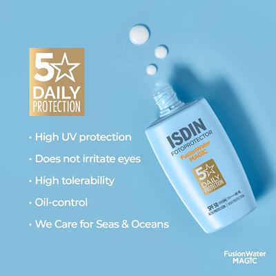 ISDIN Fotoprotector Fusion Water Magic SPF 50 50 ml - Body Sunscreen