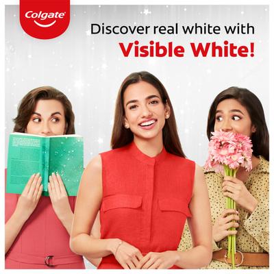 Colgate Visible White Sparkling Mint Toothpaste 100 gm - Toothpaste
