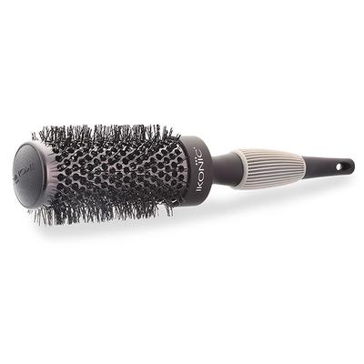 Ikonic Titanium Thermal Hair Brush - Thb 43 Black And Grey - Hair Brushes