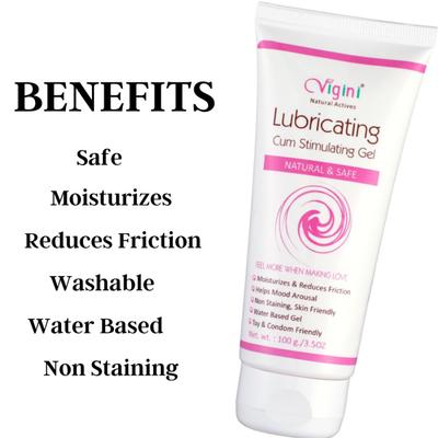 Vigini Lubricating Stimulation Gel 100ml + Whitening & Lightening Intimate Hygiene Gel Wash 100 g - Intimate Care
