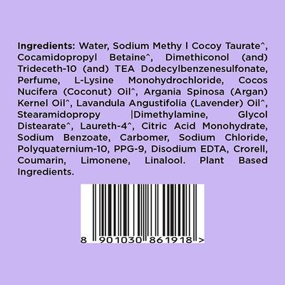 Love Beauty And Planet Argan Oil and Lavender Sulfate Free Smooth and Serene Shampoo 400 ml - Shampoos