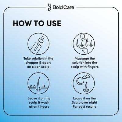 Bold Care Advanced Hair Regrowth Serum For Men 30 ml - Hair Serums