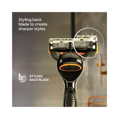 Gillette Fusion 5 Power Styling Back Blades 8's - Razors & Cartridges