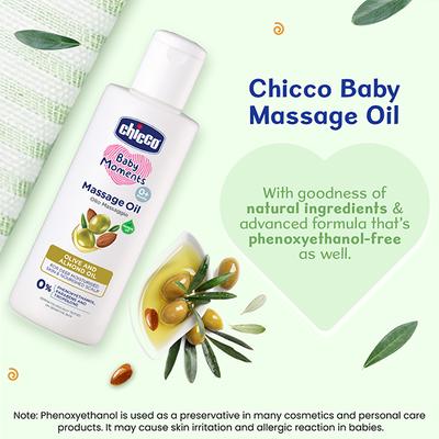 Chicco Baby Moments Massage Oil 300 ml - Creams, Lotions & Oils