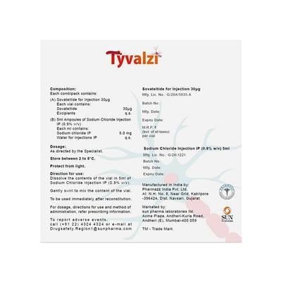 TYVALZI 30mcg Injection 1's - General-P