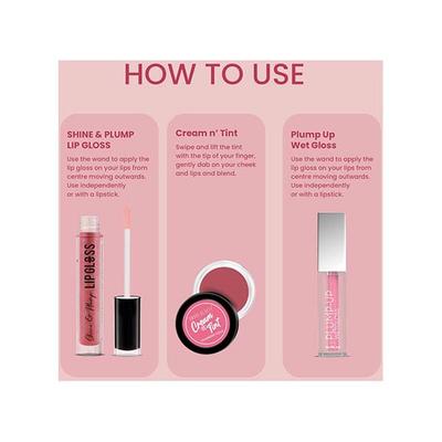 Swiss Beauty Matte Shimmer Shine Makeup Kit 52 gm - Makeup Kits & Sets