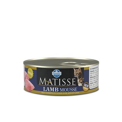 Farmina Matisse Wet Complete Food For Adult Cat - Lamb Mousse (Pack Of 12 X 85 Gms) 1's - Petfood