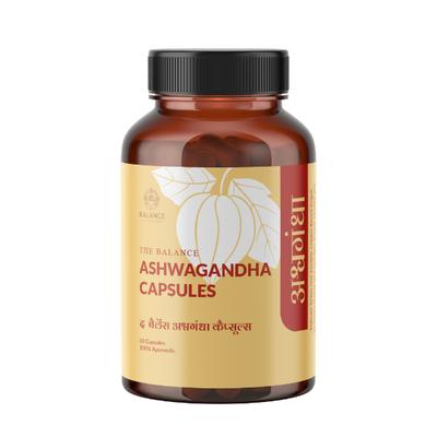 Balance Ayurveda The Balance Ashwagandha Capsules 60's - Speciality Medicines