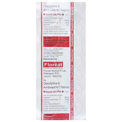 DOXOLL PLUS 200 Tablet 10's - Asthma/COPD-Ast