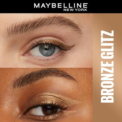 Maybelline New York Tattoo Eye Liner Gel Color Pencil, Metallic Finish, Bronze Glitz 1.2 gm - Eyeliners