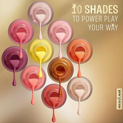 Lakme 9To5 Powerplay Insta-Manicure Nail Enamel Golden Hour 6 ml - Nail Polish