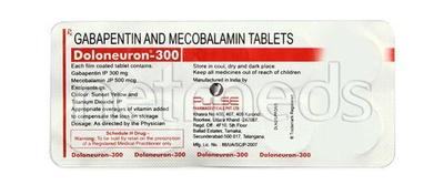 Doloneuron 300mg Tablet 10'S - Neuropathic Pain-Dru