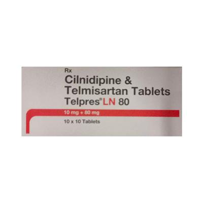 TELPRES LN 80mg Tablet 10's - Hypertension-Ana