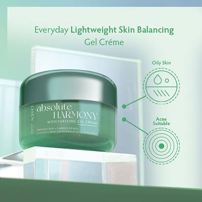 LISEN Absolute Harmony Moisturizing Gel Cream with Cranberry Extracts for Skin Balancing 50 gm - Face Moisturizers