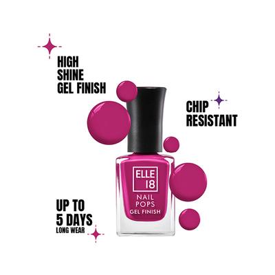 Elle 18 Nail Pop Gel Finish G10 10 ml - Nail Polish