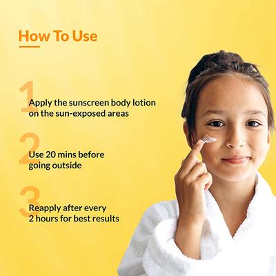 Fixderma Shadow SPF 30+ Lotion For Kids 75 ml - Body Sunscreen